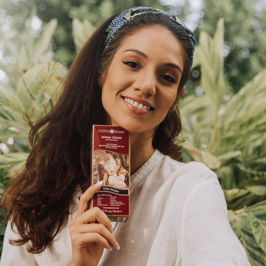 Elevate Your Hair Care Routine with Surya Brasil's Natural Henna Hair Dye