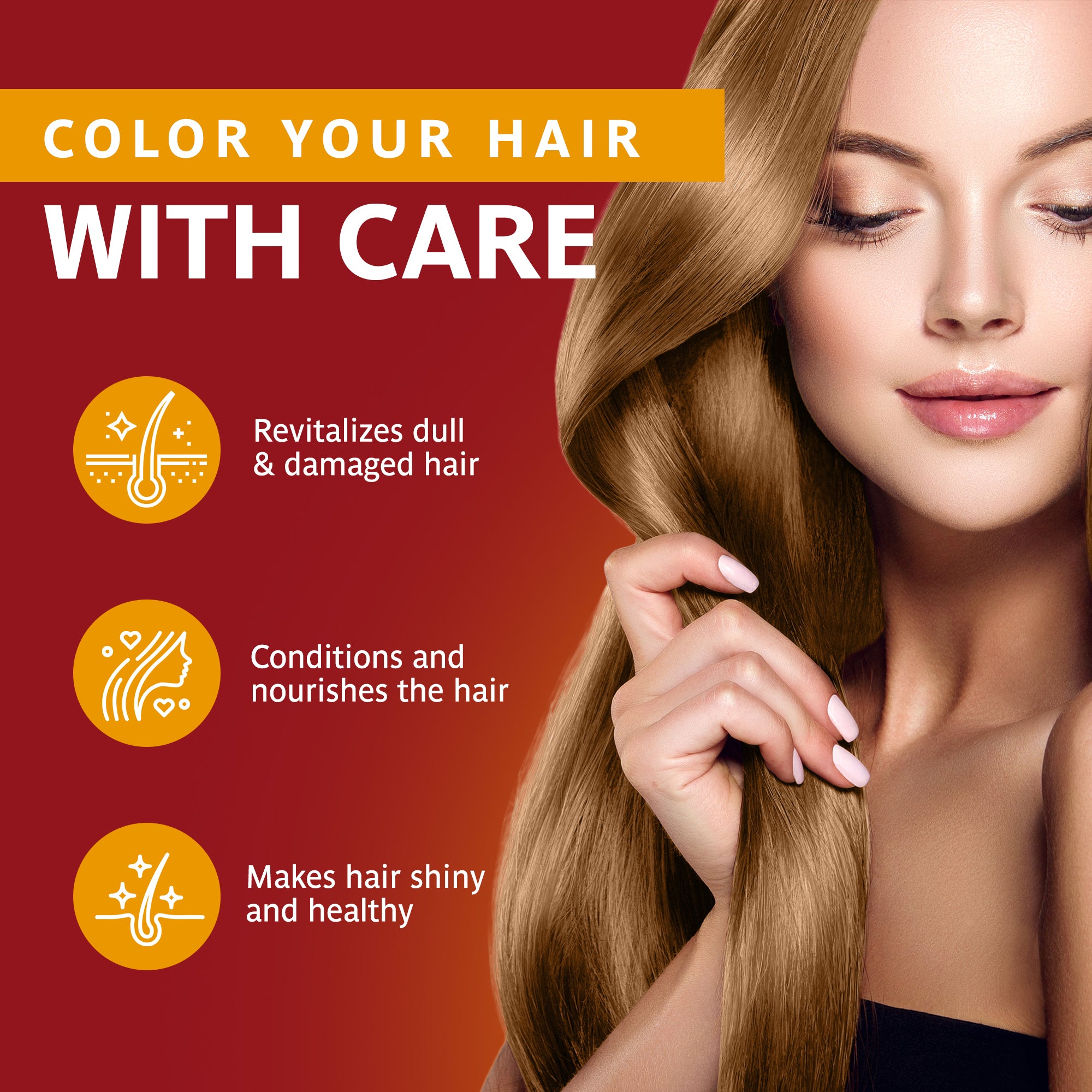 Surya Brasil Henna Cream Golden Brown: Natural Hair Color & Care